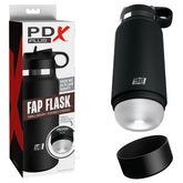 PDX Plus Fap Flask - Thrill Seeker - Frosted Discreet Stroker Masturbator
